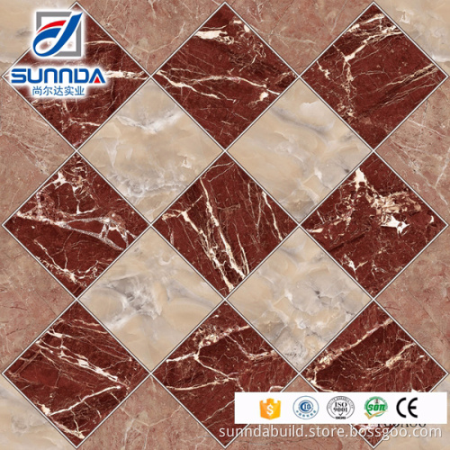 Sunnda floral pattern carpet tiles,glazed rustic porcelanato 60x60